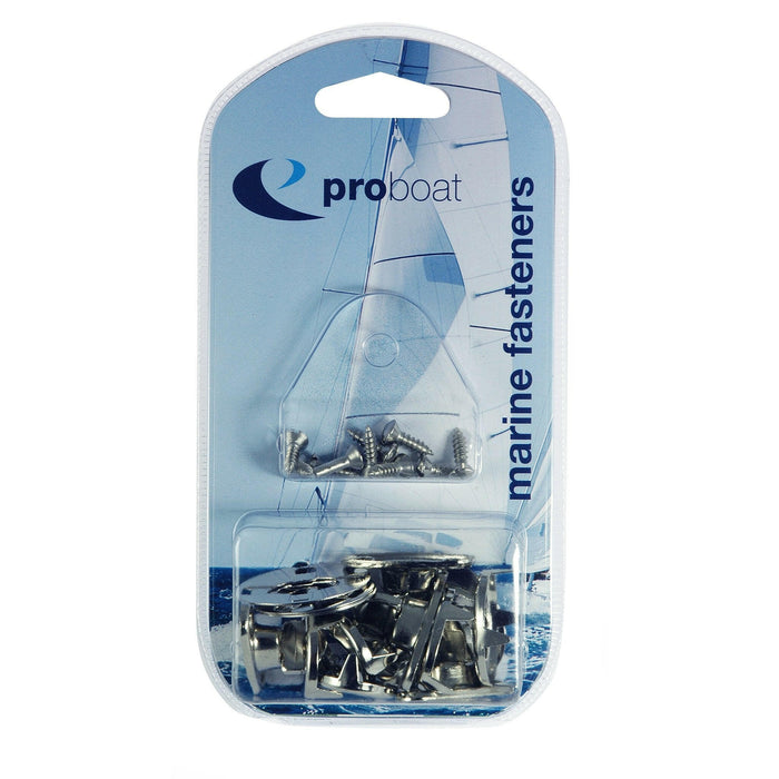 Proboat Turnbutton Kit - BNP Cloth to Plate (5) - Arthur Beale