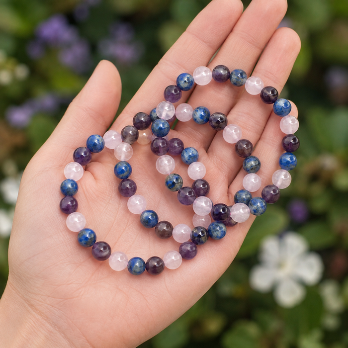 Promoting INNER PEACE Crystal Kit, Gemstone Tumble Kit, Inner Peace Crystal Gift Set