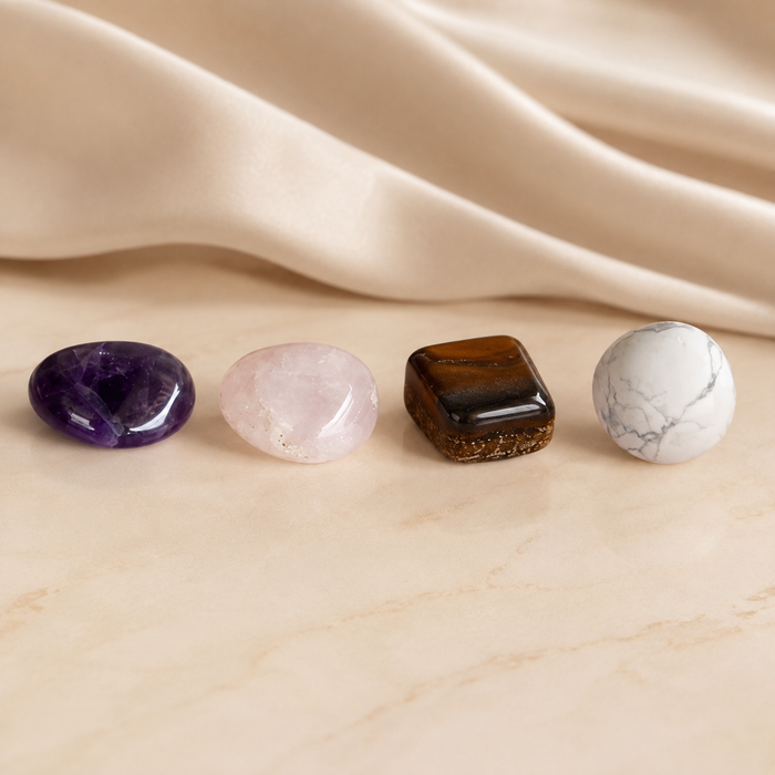 Promoting INNER PEACE Crystal Kit, Gemstone Tumble Kit, Inner Peace Crystal Gift Set