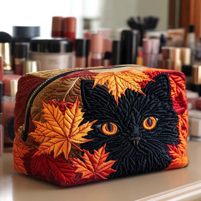 Pudret makeup taske "Glad Kitty"