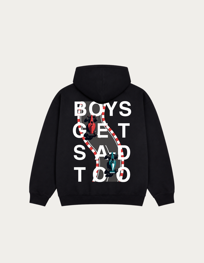 RACING CAR HOODY BLACK
