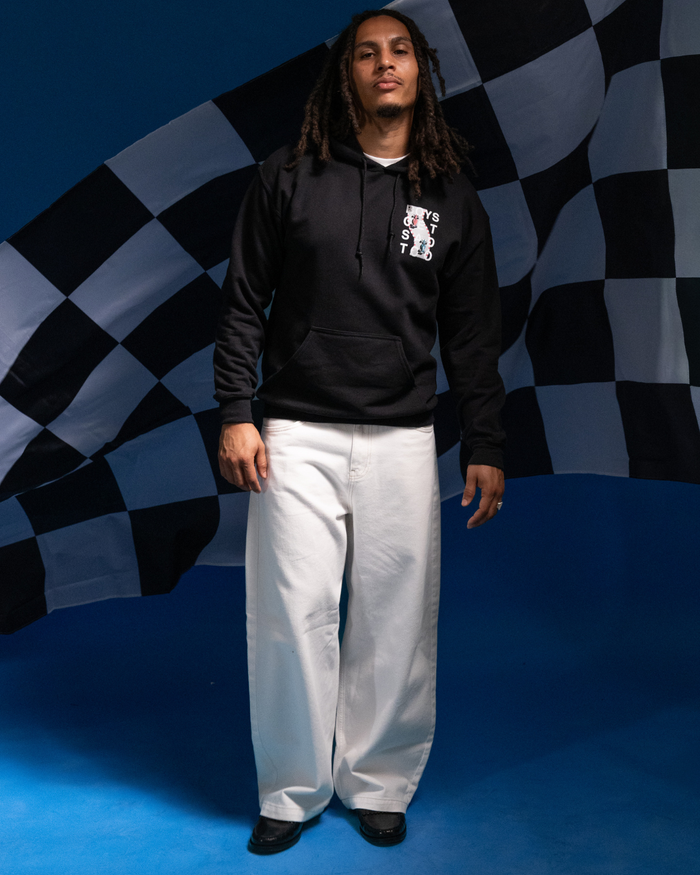 RACING CAR HOODY BLACK
