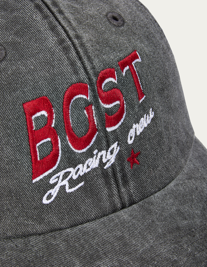 RACING CREW CAP VINTAGE BLACK