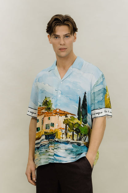 Urban Pioneers Male Raffaello SS Shirt SS SHIRT MULTICOLOUR