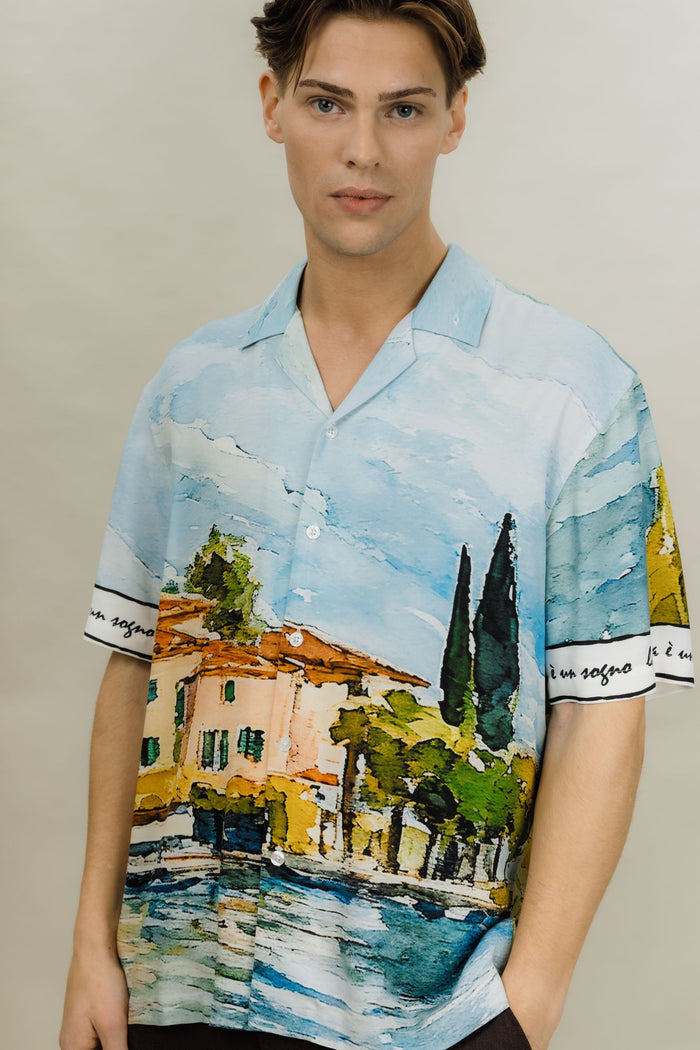 Urban Pioneers Male Raffaello SS Shirt SS SHIRT MULTICOLOUR