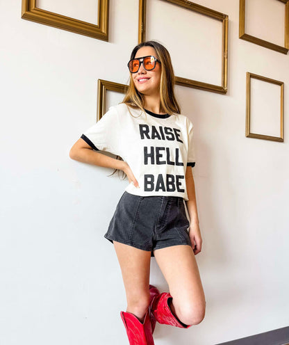 Raise Hell Babe Graphic Tee