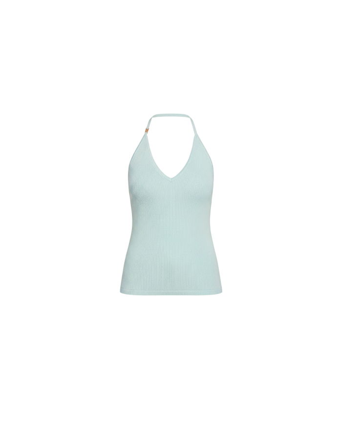RAMONA HALTER TANK AQUA