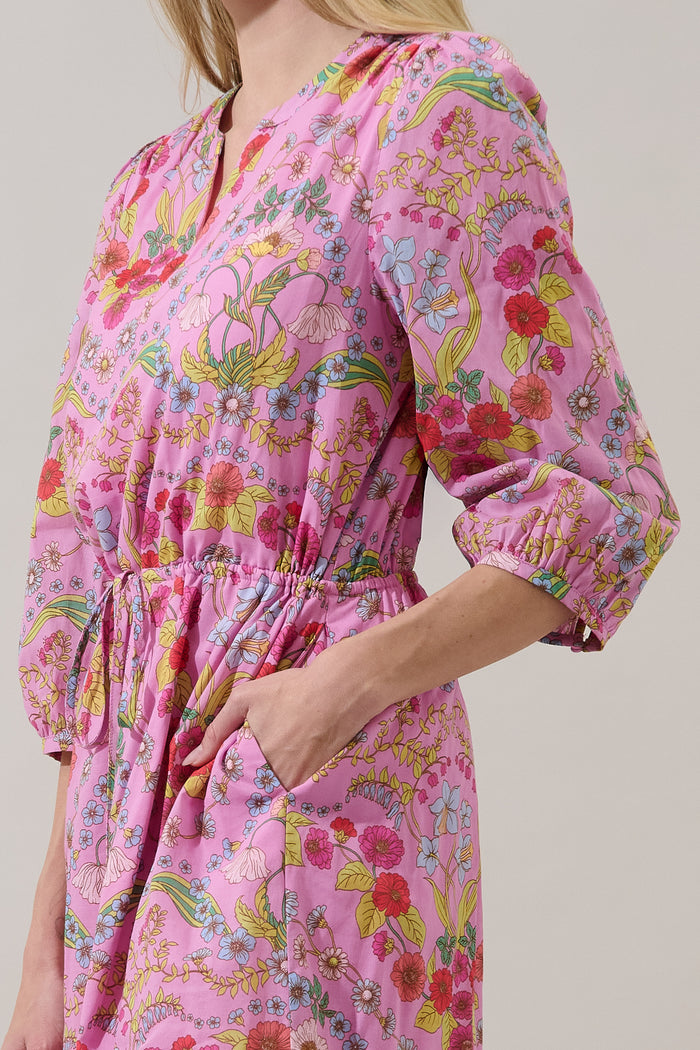 Ramsie Floral Melany Shift Mini Dress