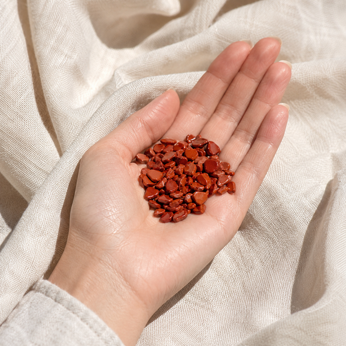 Red Jasper Crystal Chips.