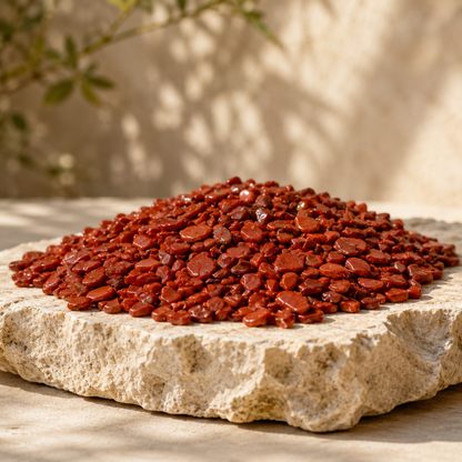 Red Jasper Crystal Chips.