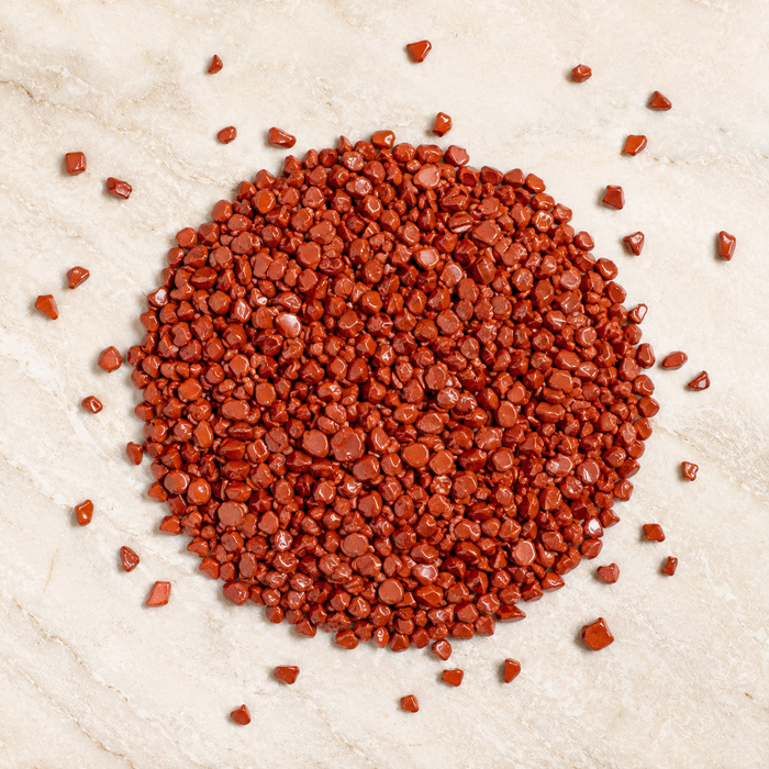 Red Jasper Crystal Chips.