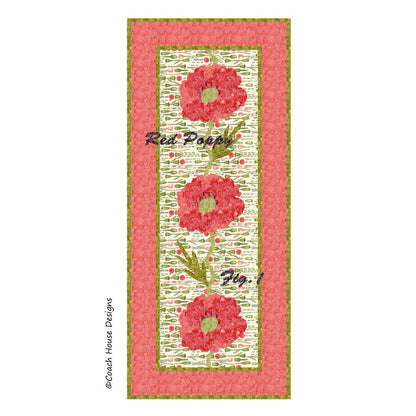 Red Poppy Quilt Pattern