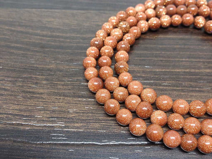 Red Sandstone Gemstone Mala, 108 Prayer Bead Mala.