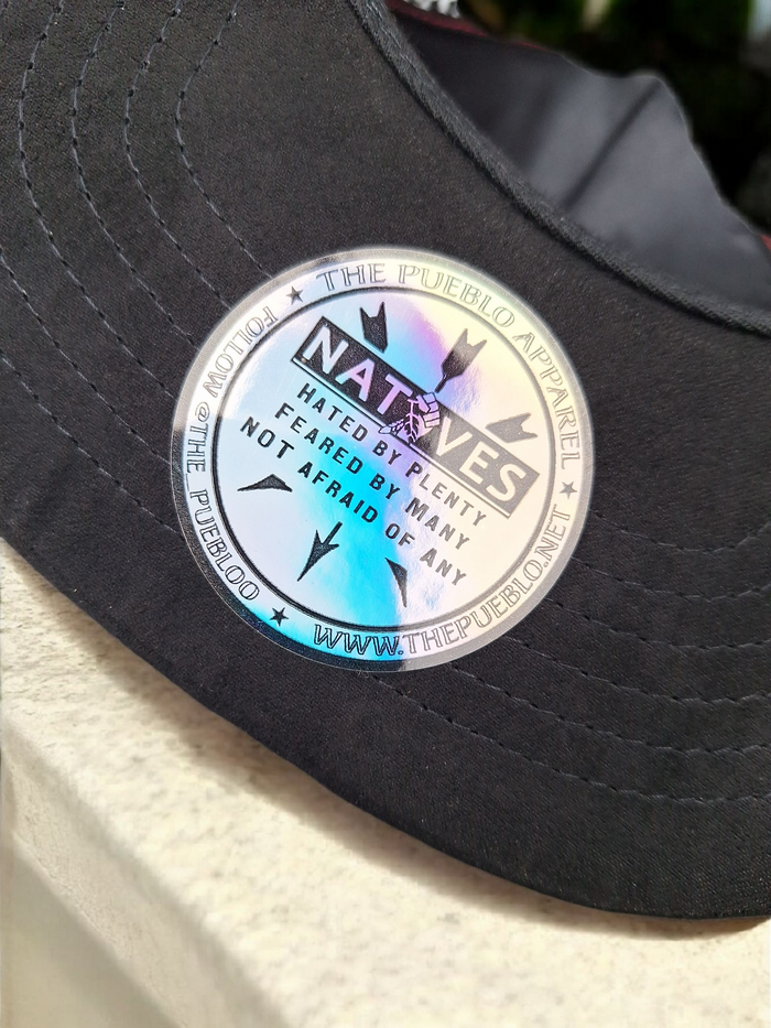 Red Suede Natives Snapback