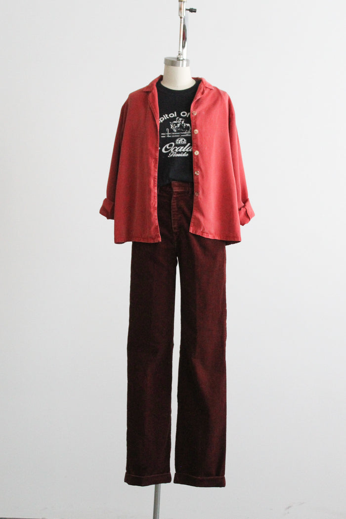 redwood corduroy trousers