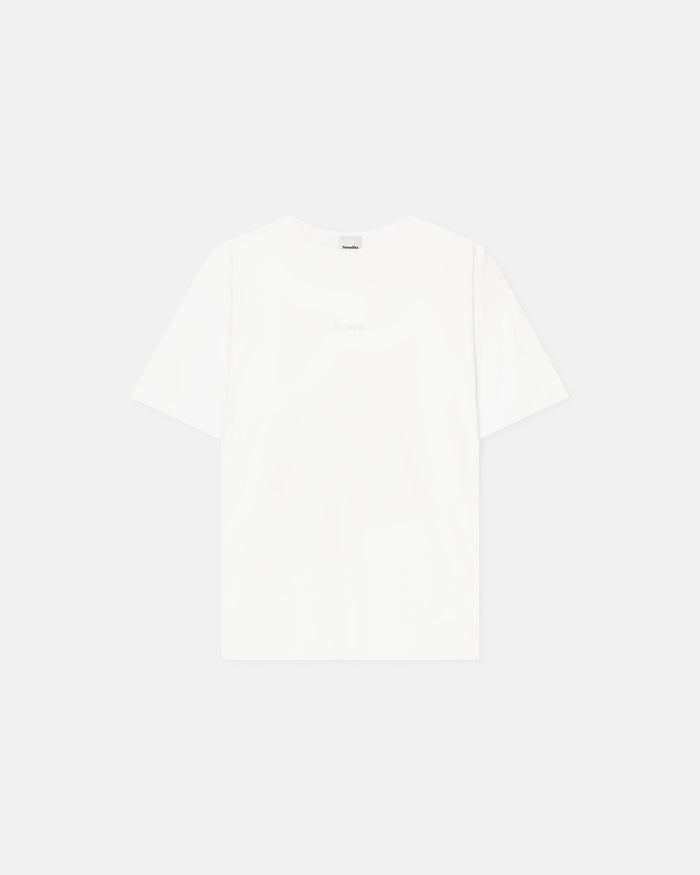 Reece - Embroidered T-shirt  - Off White