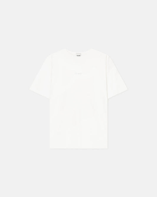 Reece - Embroidered T-shirt  - Off White