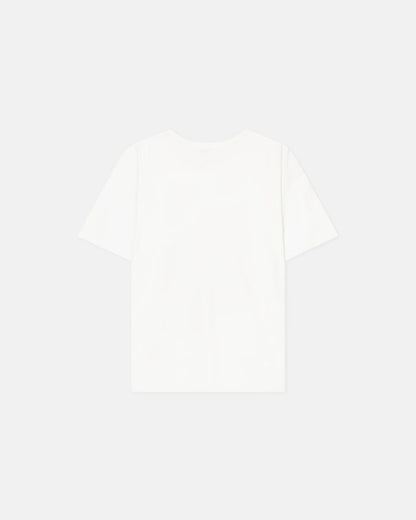Reece - Embroidered T-shirt  - Off White