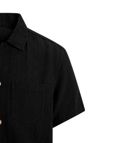 Urban Pioneers Male Reggie SS Shirt SS SHIRT BLACK