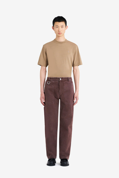 ETUDES STUDIO REGULAR CARPENTER PANT BROWN 2