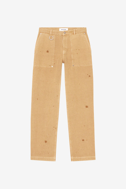 ETUDES STUDIO REGULAR CARPENTER PANTS CAMEL 1