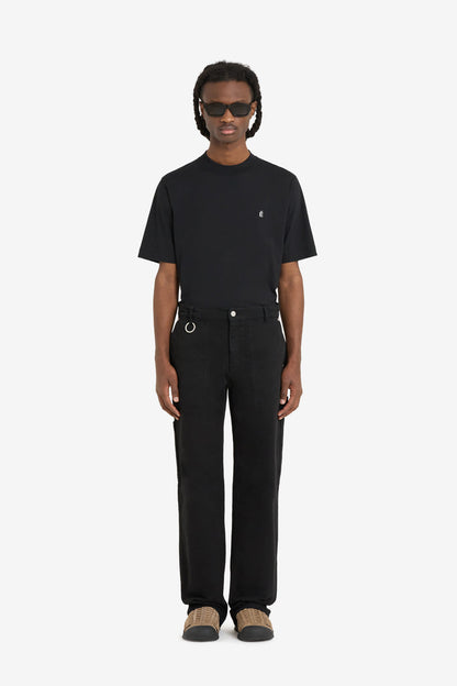 ETUDES STUDIO REGULAR CARPENTER PANTS BLACK 3