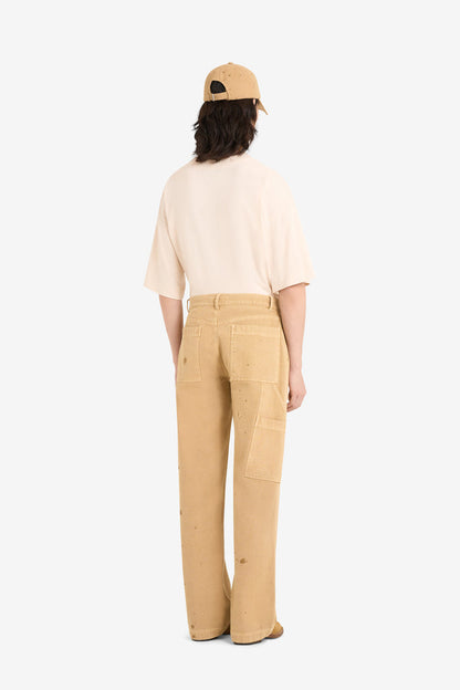 ETUDES STUDIO REGULAR CARPENTER PANTS CAMEL 5