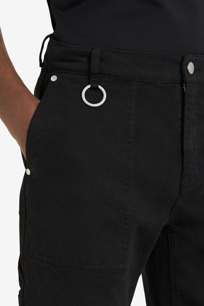 ETUDES STUDIO REGULAR CARPENTER PANTS BLACK 5