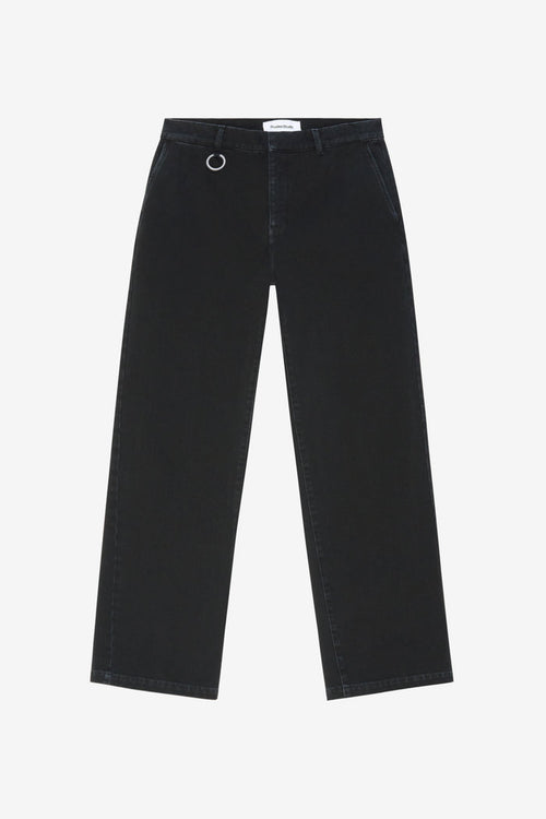 ETUDES STUDIO REGULAR CHINO PANT BLACK 1