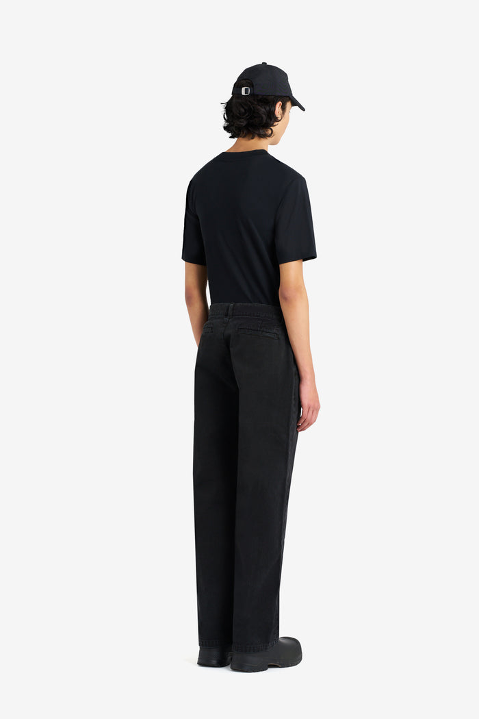 ETUDES STUDIO REGULAR CHINO PANT BLACK 5