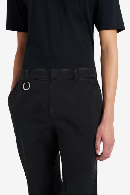 ETUDES STUDIO REGULAR CHINO PANT BLACK 4