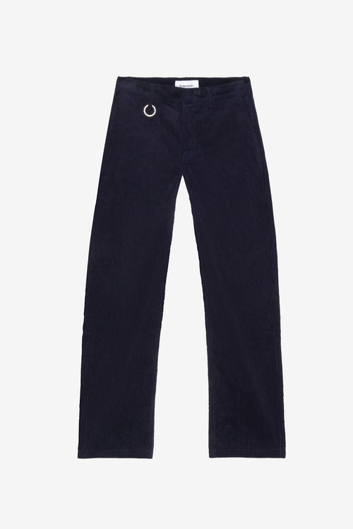ETUDES STUDIO REGULAR CORDUROY CHINO PANT NAVY 1