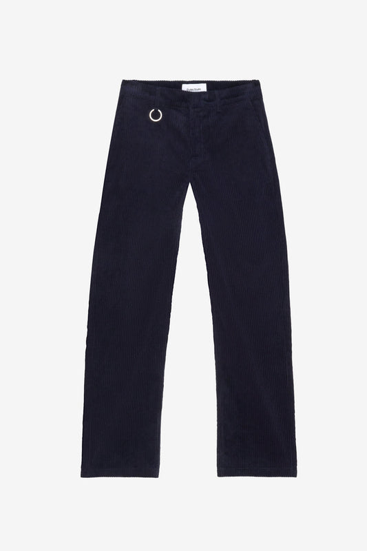 ETUDES STUDIO REGULAR CORDUROY CHINO PANT NAVY 1
