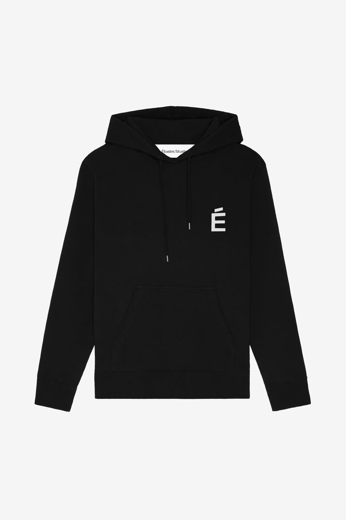 ETUDES STUDIO REGULAR HOODIE E BLACK 1