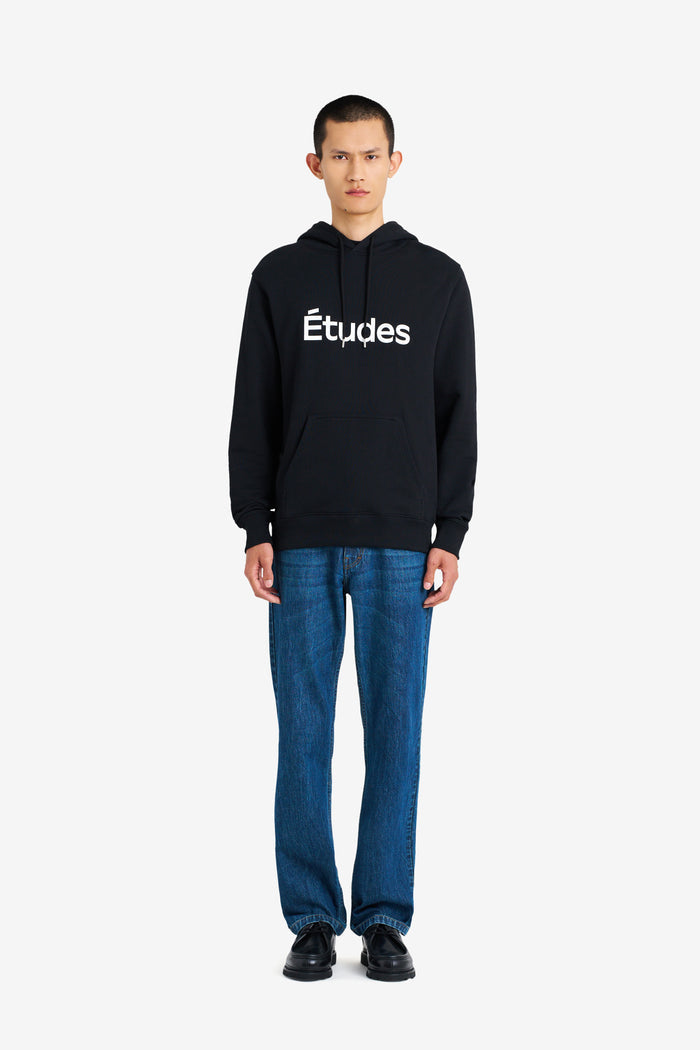 REGULAR HOODIE ETUDES STUDIO BLACK 2