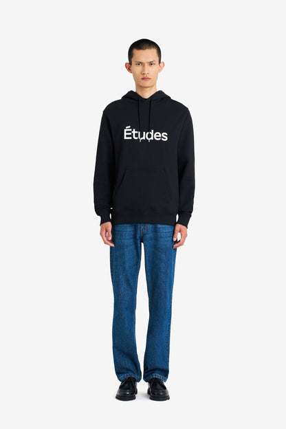 REGULAR HOODIE ETUDES STUDIO BLACK 2