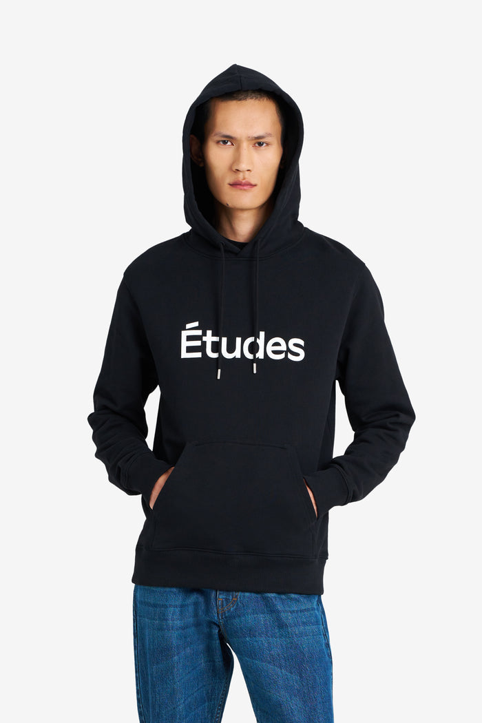 REGULAR HOODIE ETUDES STUDIO BLACK 3