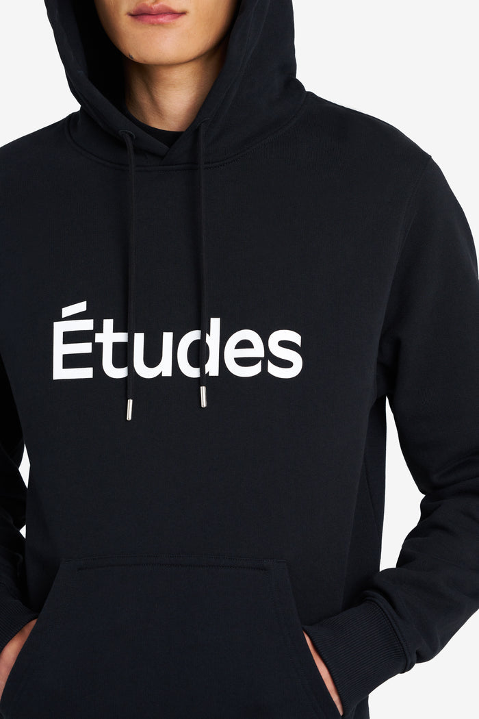 REGULAR HOODIE ETUDES STUDIO BLACK 4