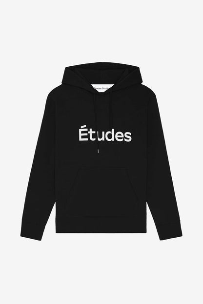 ETUDES STUDIO REGULAR HOODIE BLACK 1