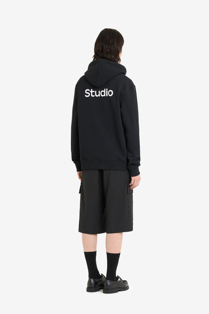 ETUDES STUDIO REGULAR HOODIE BLACK 4