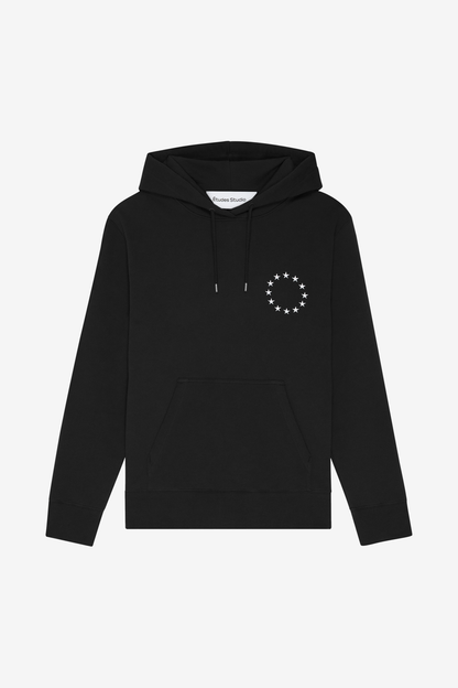 REGULAR HOODIE EUROPA BLACK
