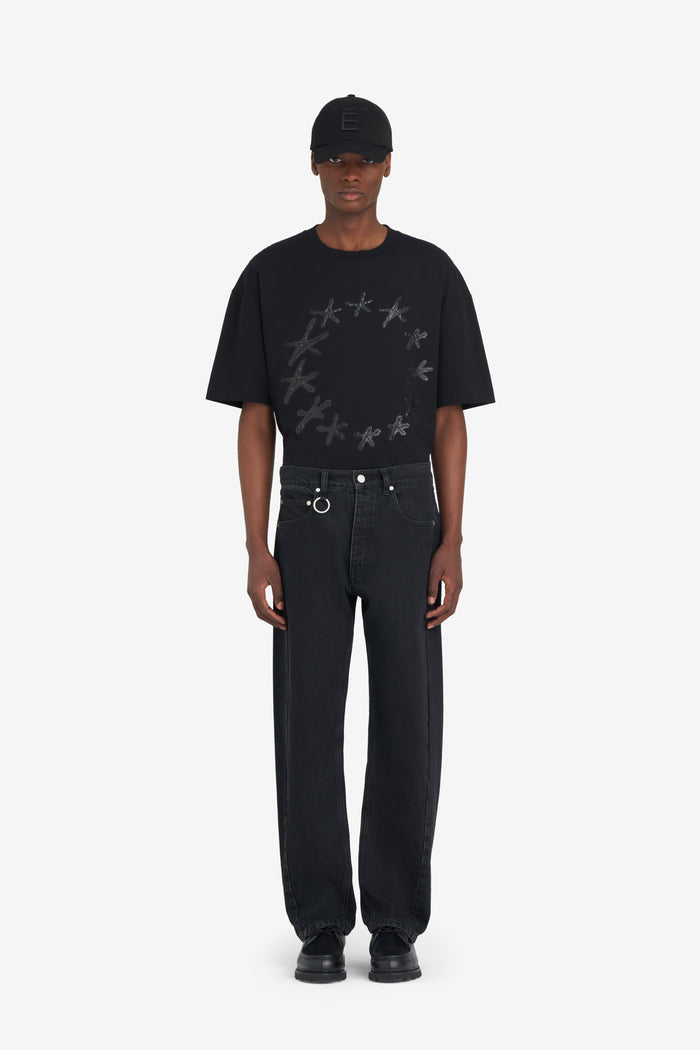 ETUDES STUDIO REGULAR JEANS TWIST BLACK 3