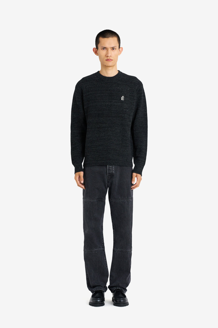 ETUDES STUDIO REGULAR ROUND NECK BLACK 2