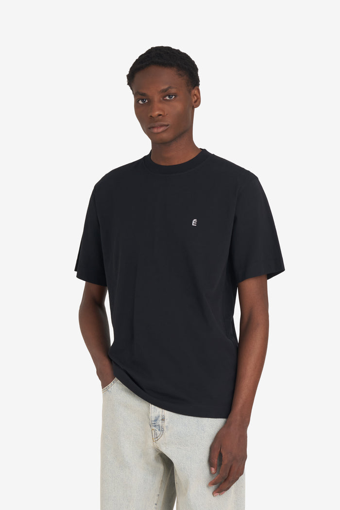 ETUDES STUDIO REGULAR TEE SHIRT E BLACK 2