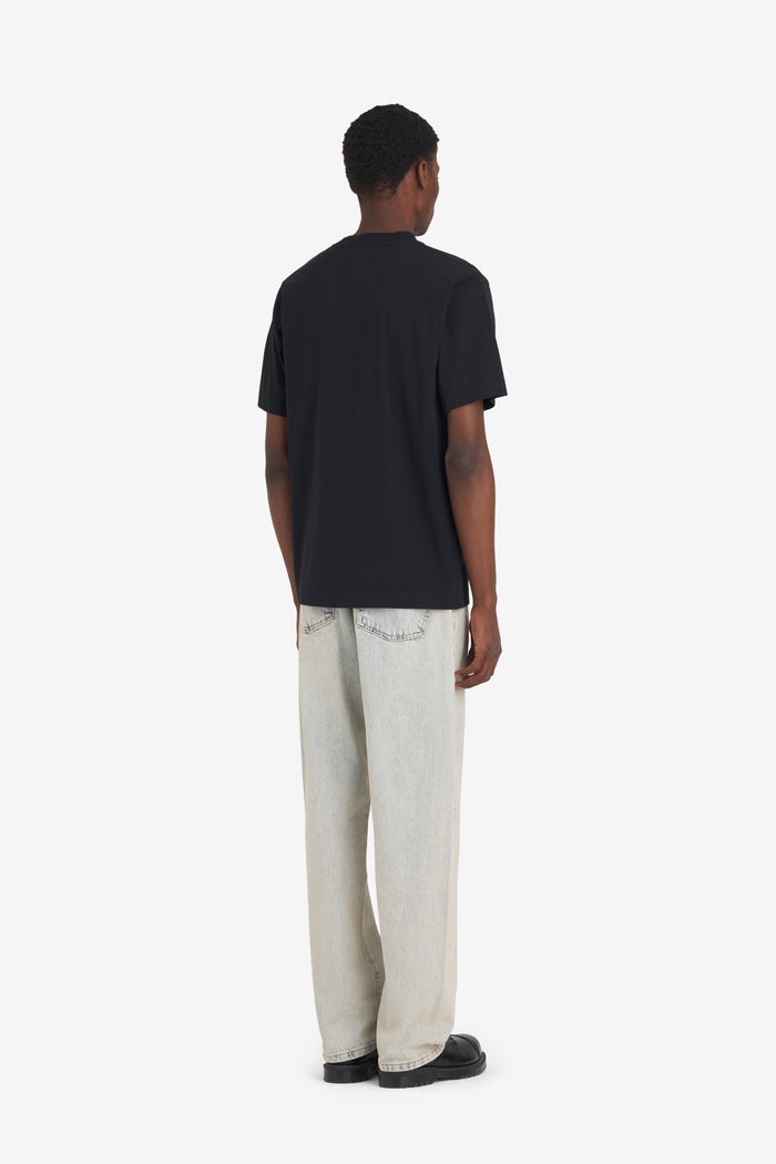 ETUDES STUDIO REGULAR TEE SHIRT E BLACK 4