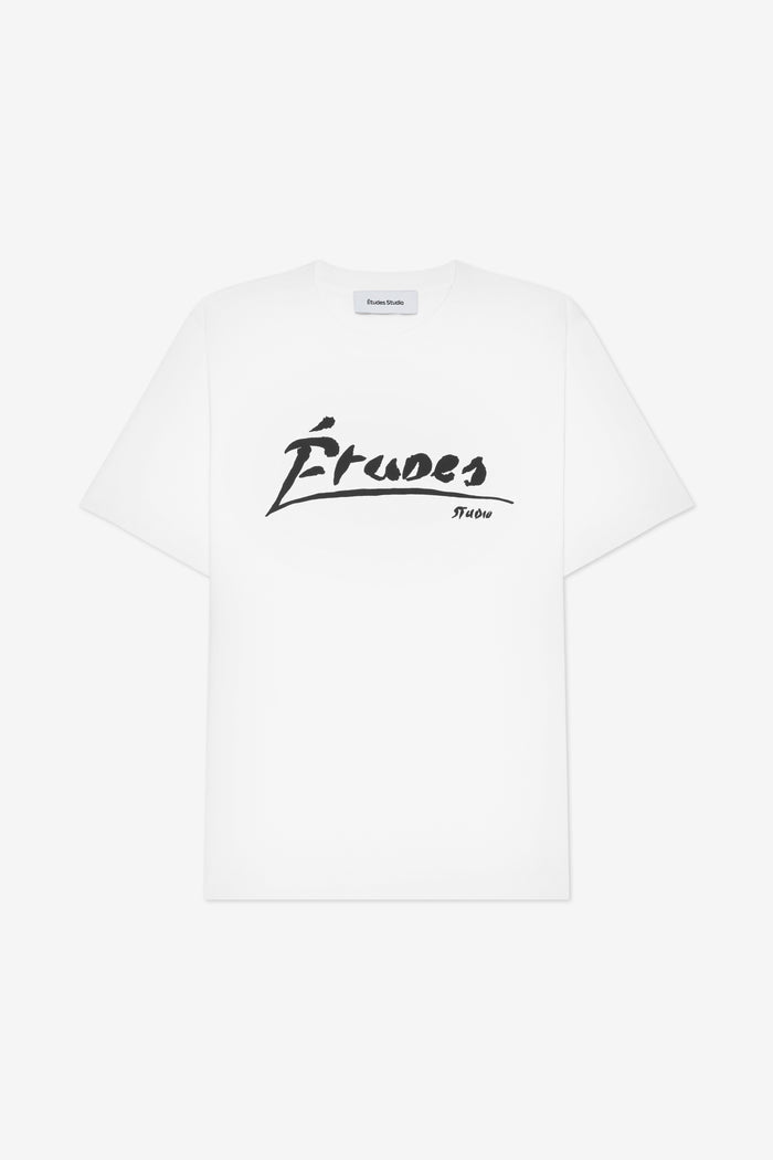 ETUDES STUDIO REGULAR T-SHIRT SIGNED WHITE 1