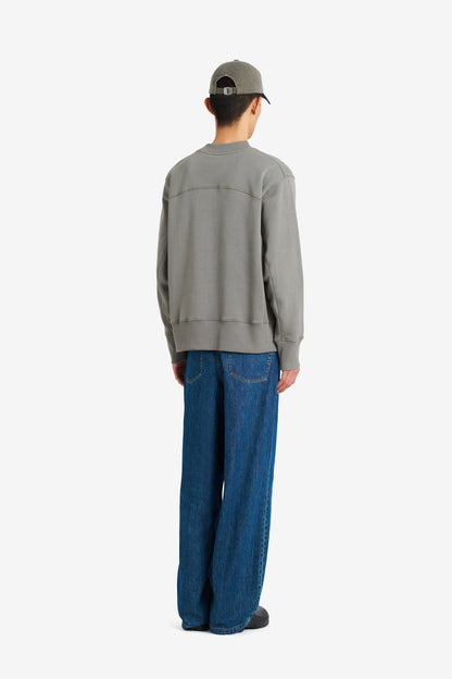 ETUDES STUDIO RELAX CREW NECK GREY 5