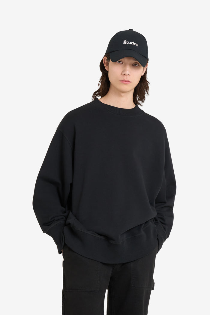ETUDES STUDIO RELAX CREWNECK BLACK 3