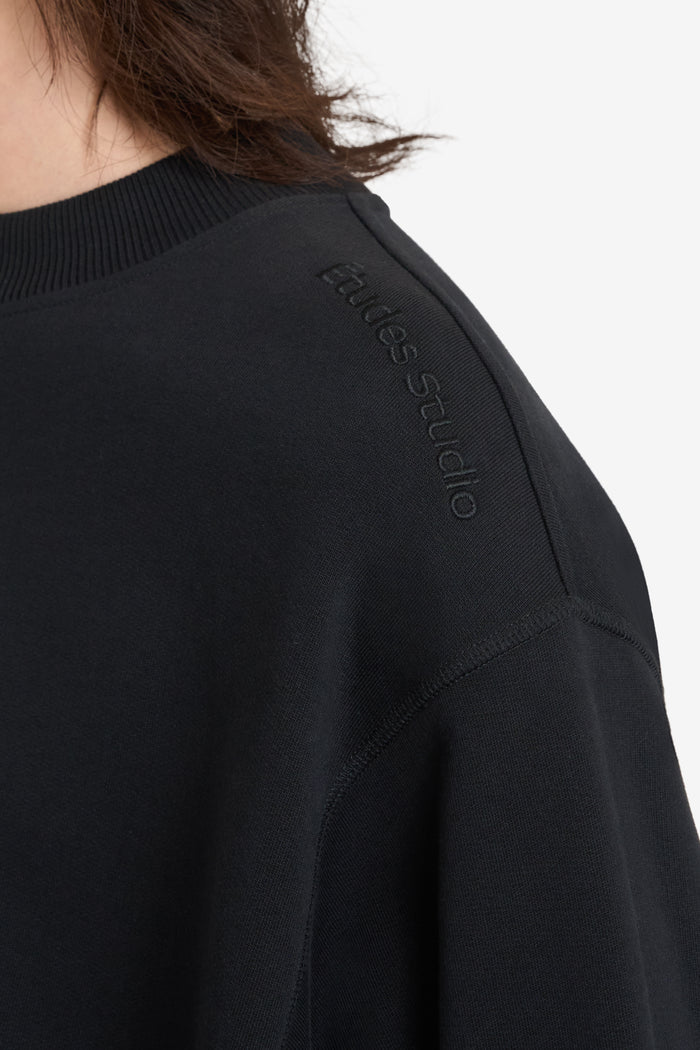 ETUDES STUDIO RELAX CREWNECK BLACK 4