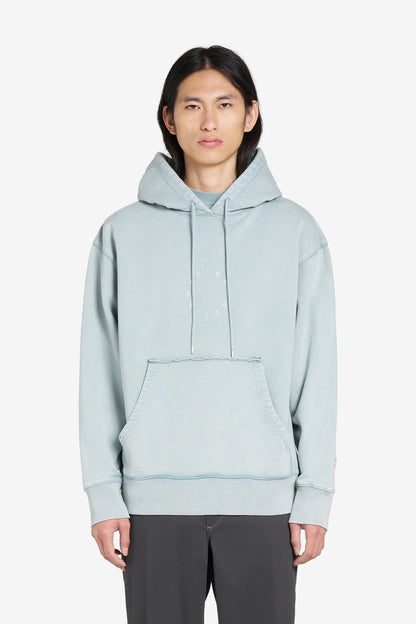 RELAX HOODIE CIRCLE XXS / BLUE GRAY